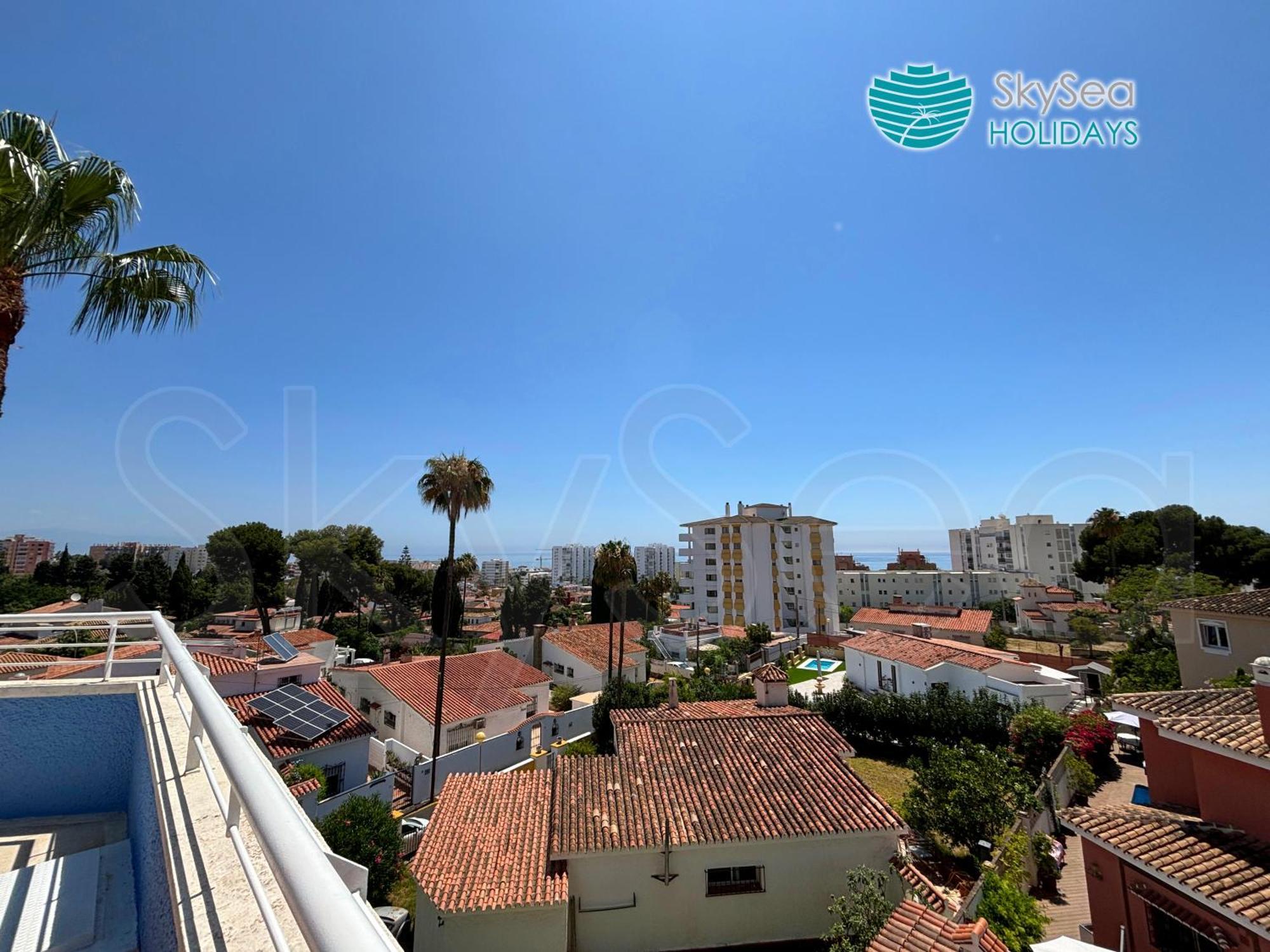 Apartamento Skysea Benalmadena Puerto Marina Exterior foto